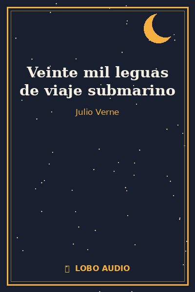 Portada de Veinte mil leguas de viaje submarino