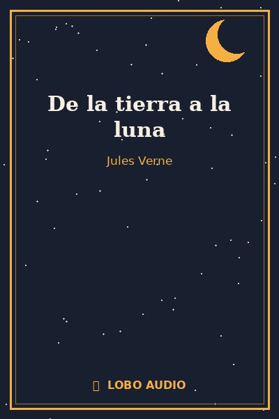 Portada de De la tierra a la luna