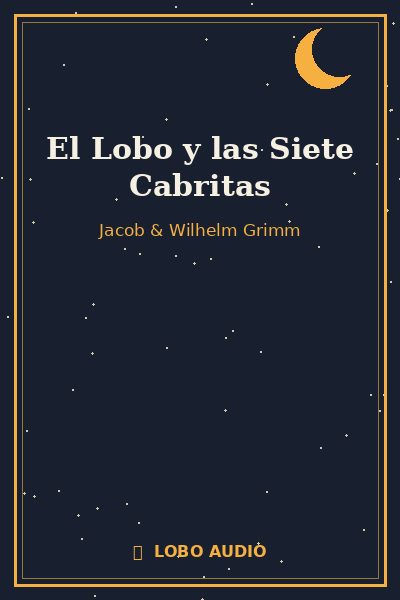 Portada de El Lobo y las Siete Cabritas