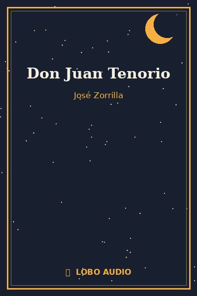 Portada de Don Juan Tenorio