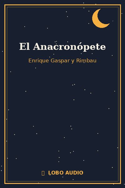 Portada de El Anacronópete
