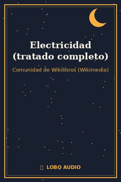 Portada de Electricidad (tratado completo)