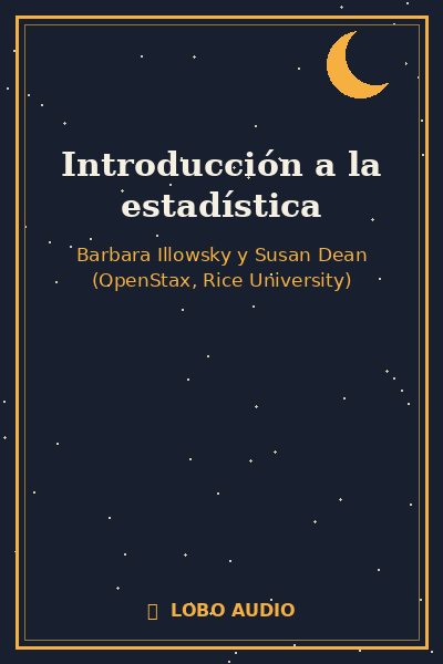 Portada de Introducción a la estadística
