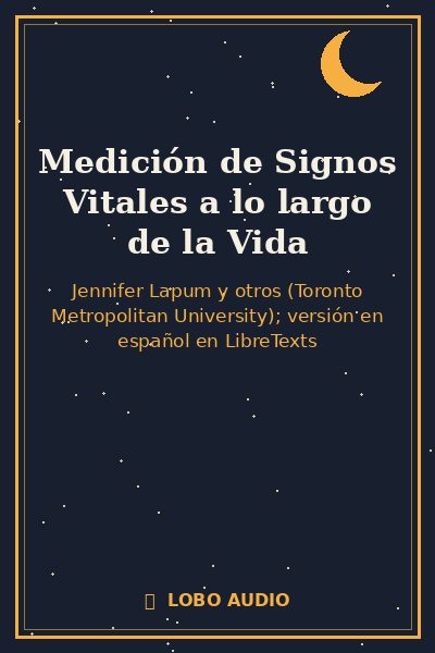 Portada de Medición de Signos Vitales a lo largo de la Vida