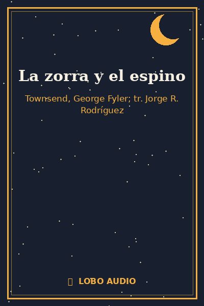 Portada de La zorra y el espino
