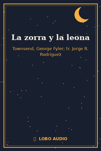 Portada de La zorra y la leona
