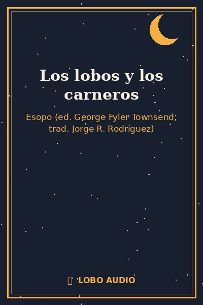 Portada de Los lobos y los carneros