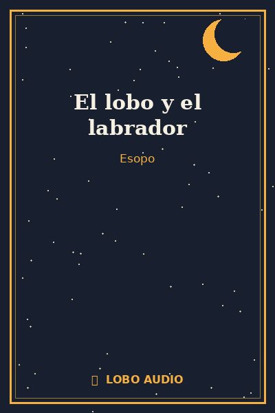 Portada de El lobo y el labrador