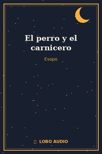 Portada de El perro y el carnicero
