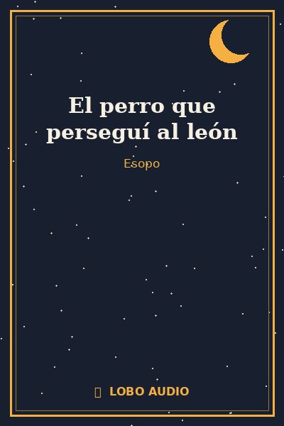 Portada de El perro que perseguí al león