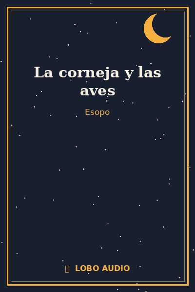Portada de La corneja y las aves