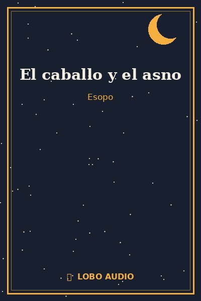 Portada de El caballo y el asno