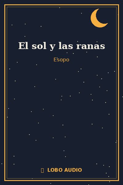 Portada de El sol y las ranas