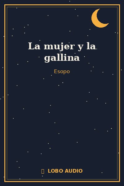 Portada de La mujer y la gallina