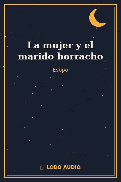 Portada de La mujer y el marido borracho