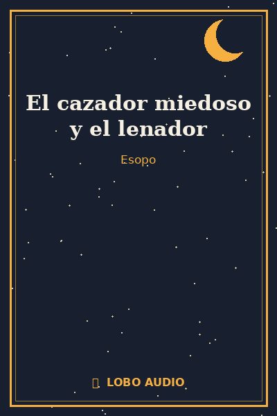 Portada de El cazador miedoso y el lenador