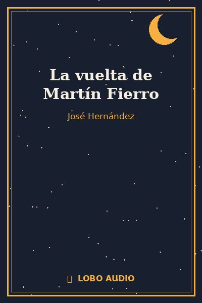 Portada de La vuelta de Martín Fierro