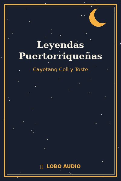 Portada de Leyendas Puertorriqueñas