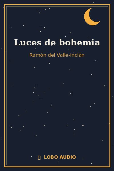 Portada de Luces de bohemia