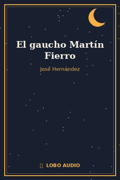 Portada de El gaucho Martín Fierro