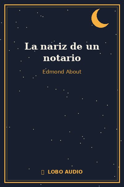 Portada de La nariz de un notario