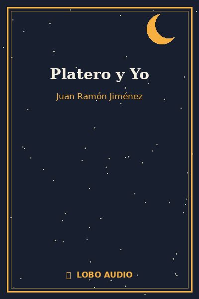 Portada de Platero y Yo