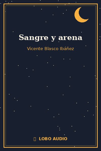 Portada de Sangre y arena