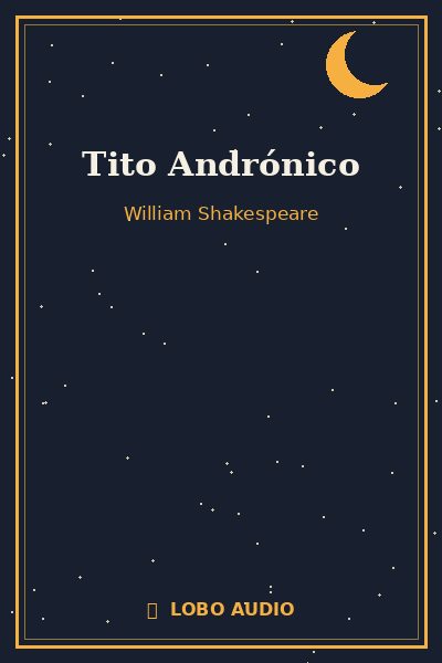 Portada de Tito Andrónico