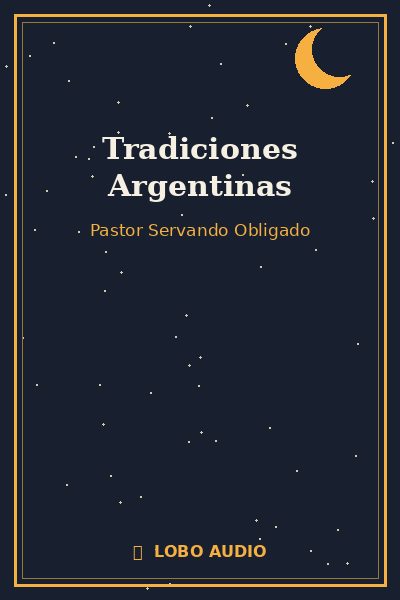 Portada de Tradiciones Argentinas