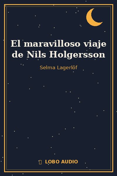 Portada de El maravilloso viaje de Nils Holgersson